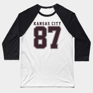 Kelce 87 - 6 tyl Baseball T-Shirt